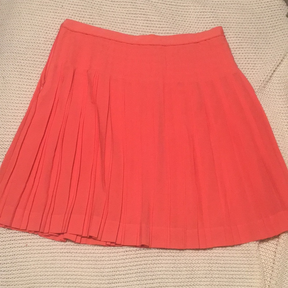 Coral JCrew skirt